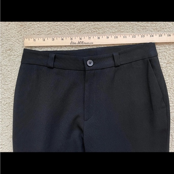 Nanette Lepore Wide Leg Trousers Dress Pants Black Women’s Size 8 Flare - Picture 8 of 11